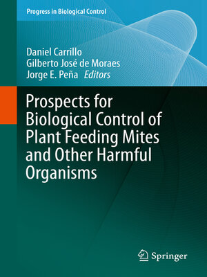 cover image of Prospects for Biological Control of Plant Feeding Mites and Other Harmful Organisms